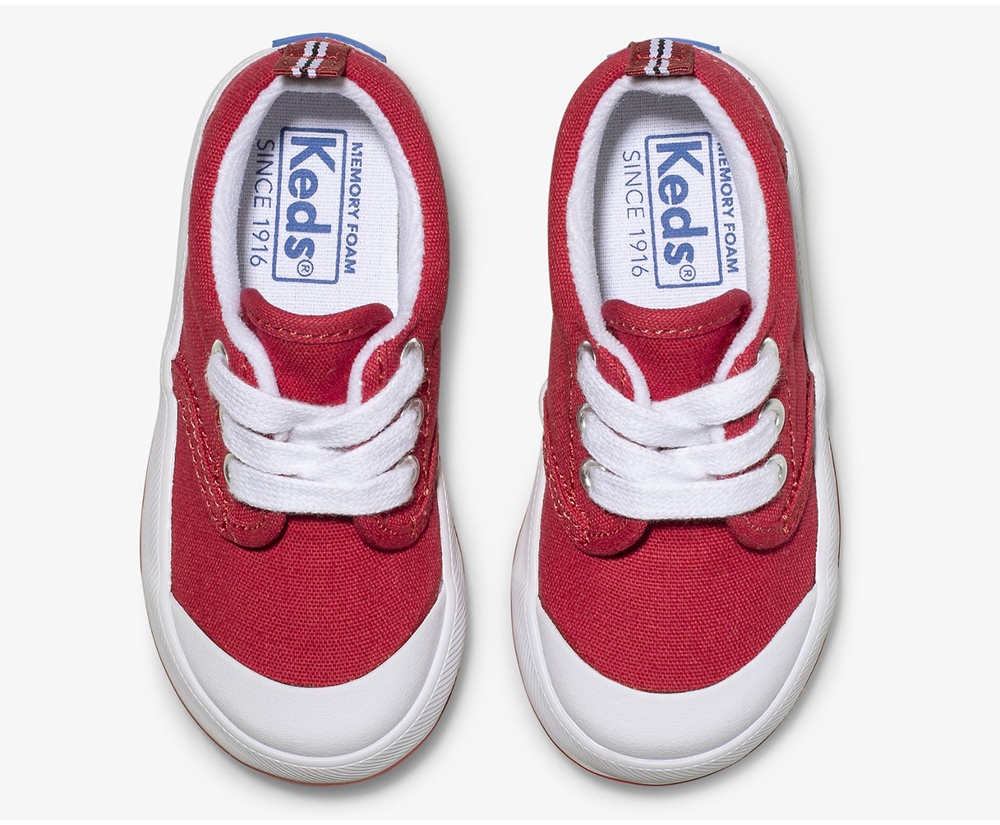 Basket Keds Enfant Rouge - Graham - 826-SDHTFN